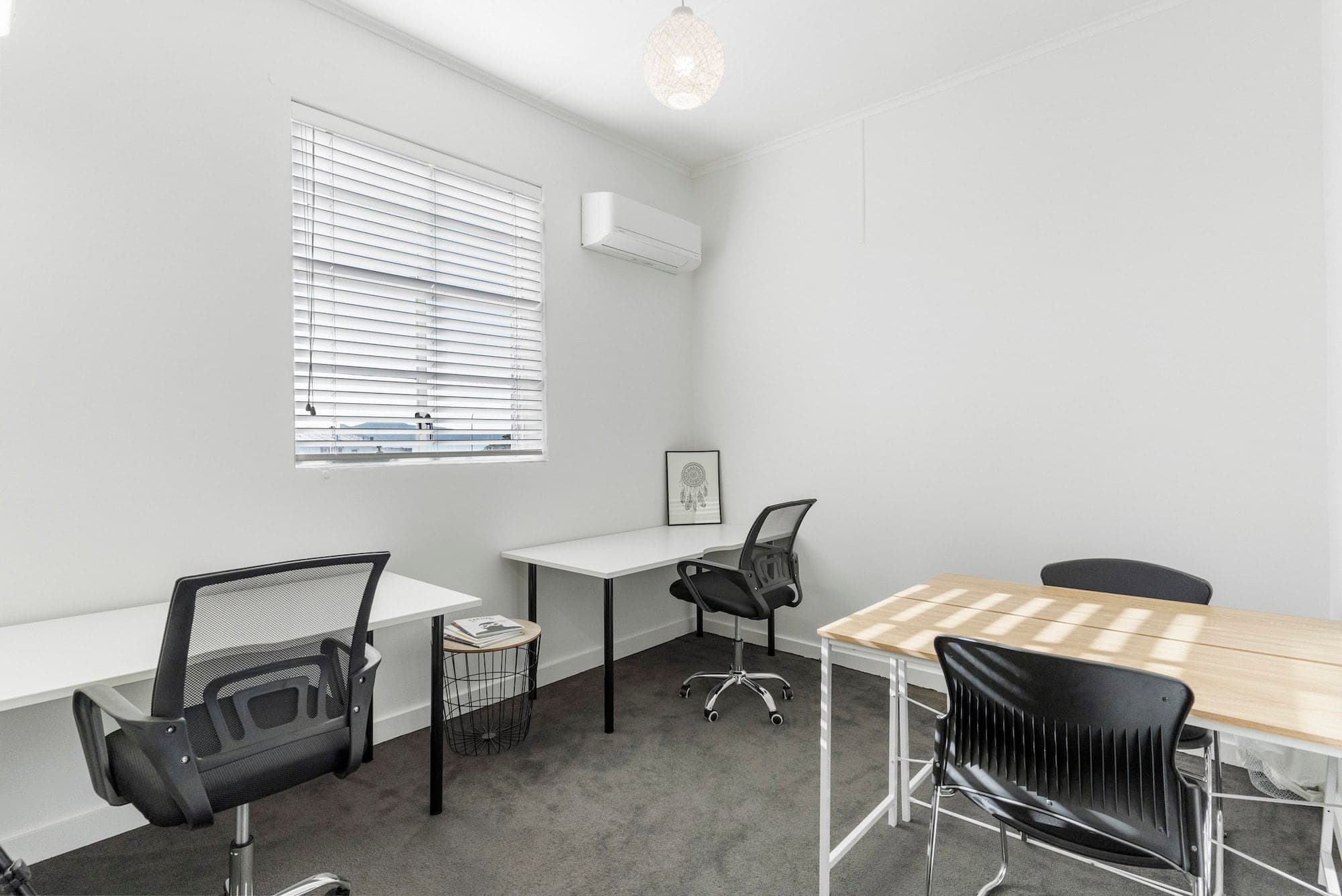 Professional workspace at The Balance Project